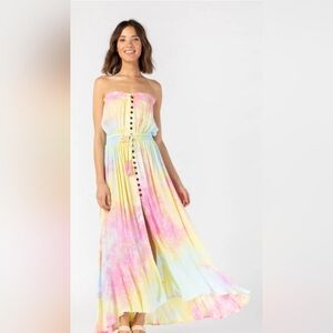 Tiare Hawaii Ryden Tie Dye Maxi Dress